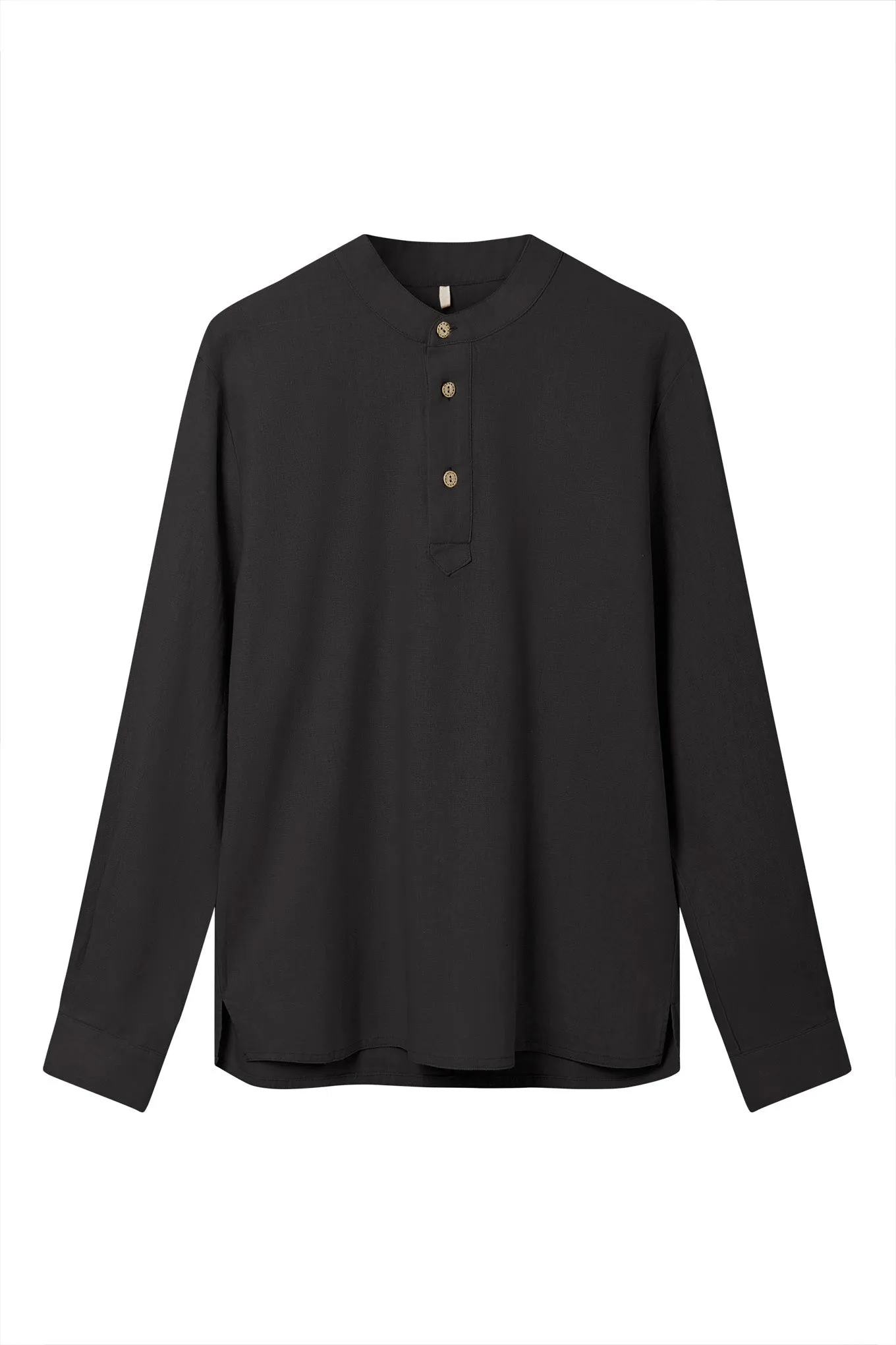 Elijah Linen/Cotton Shirt Black sold by Ivalo.com product image thumbnail 2
