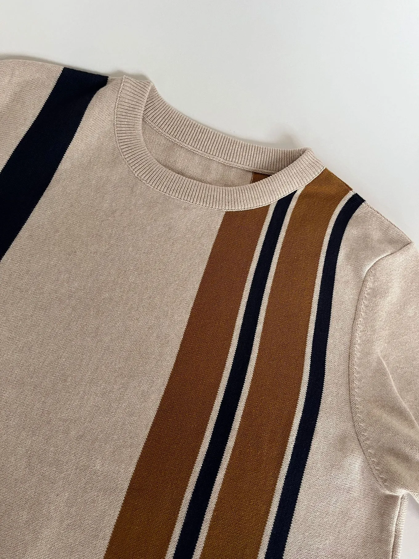 Johnny Organic Cotton Knit T-Shirt Sand sold by Ivalo.com product image thumbnail 3