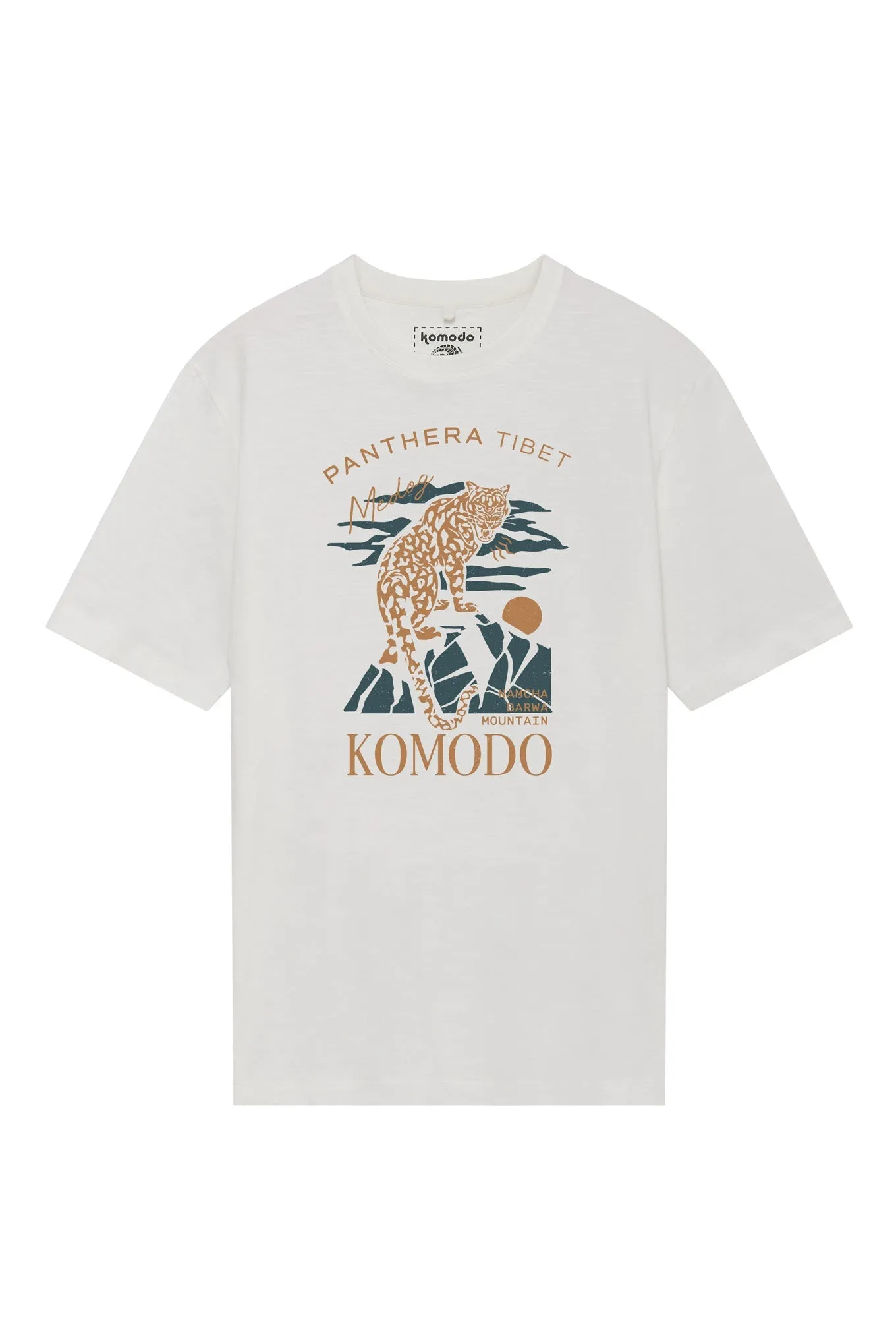 Panthera Organic Cotton T-Shirt White sold by Ivalo.com product image thumbnail 2