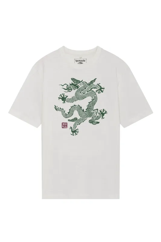 Dragon 25 Organic Cotton T-Shirt White sold by Ivalo.com