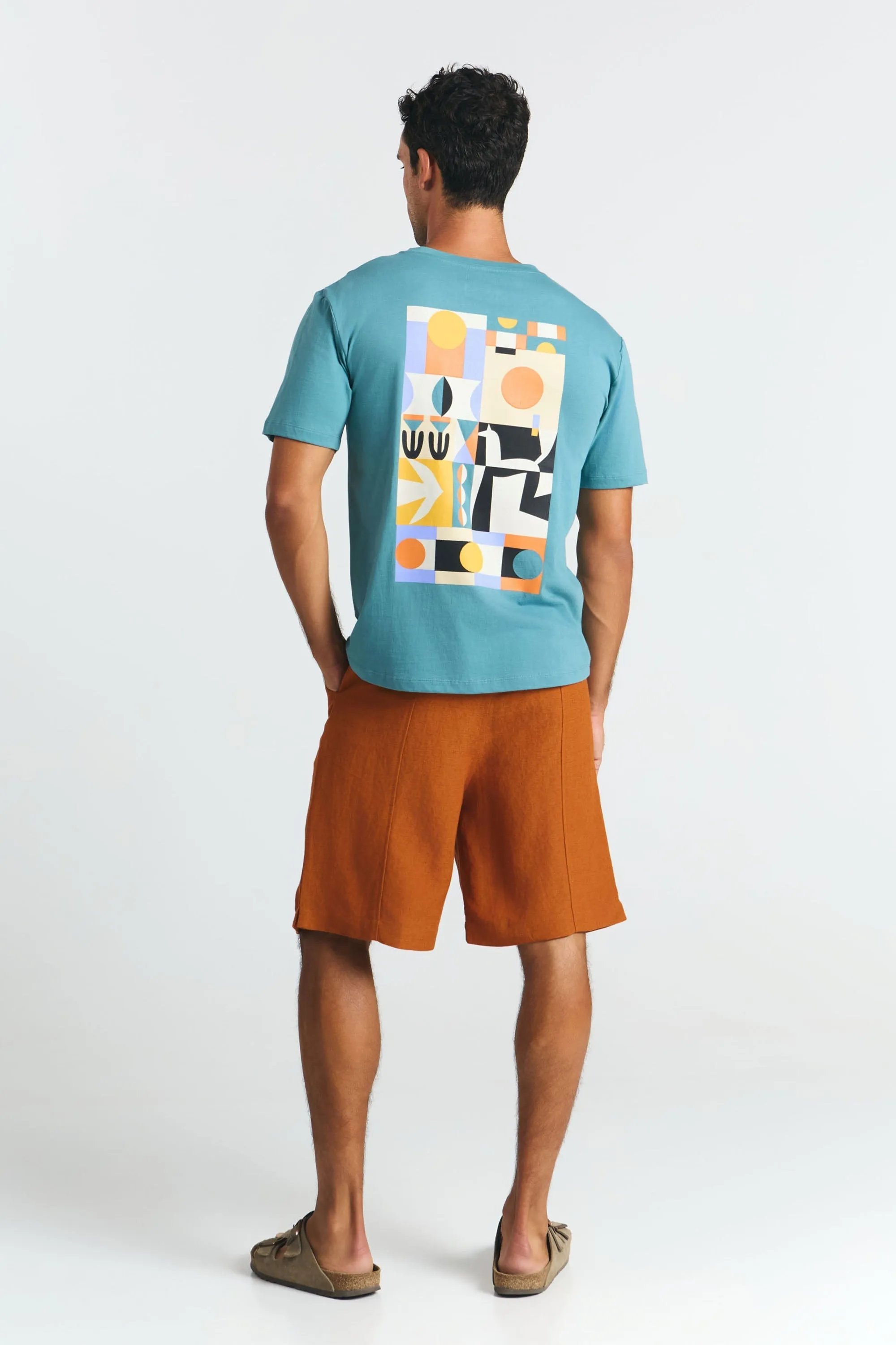 Men's Real Vibes T-Shirt Blue sold by Ivalo.com