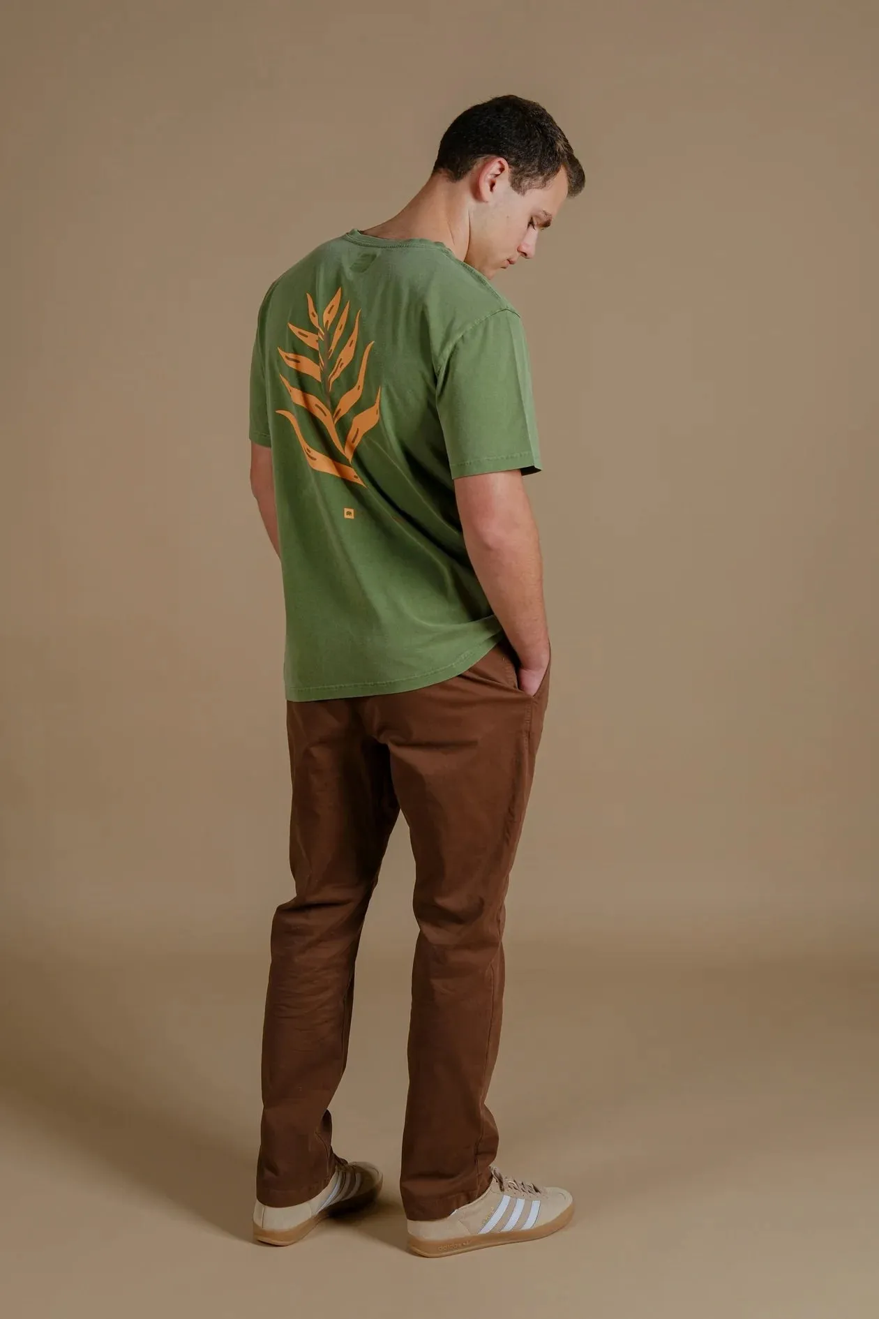Men's Confitera Pigment T-Shirt Pinnas Green sold by Ivalo.com product image thumbnail 2