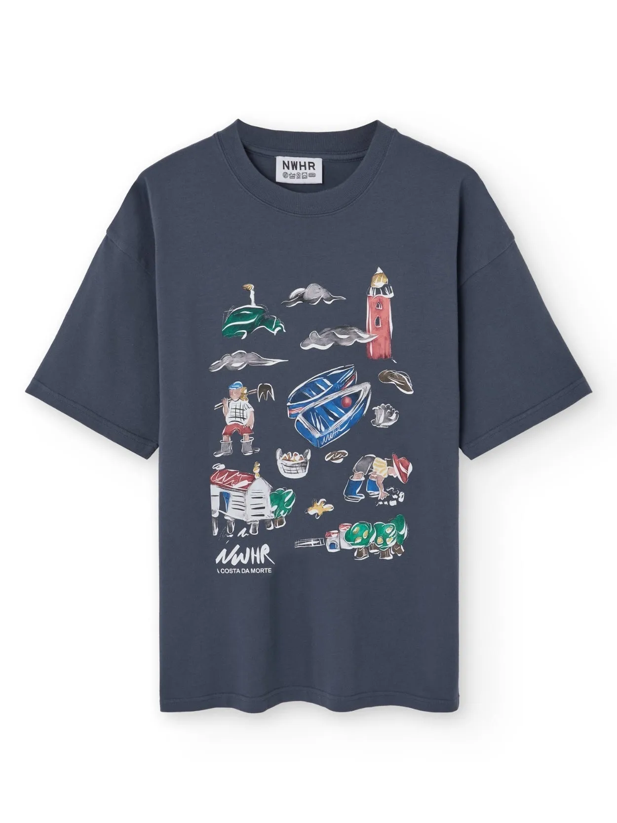 Costa Da Morte T-Shirt Black sold by Ivalo.com product image thumbnail 2