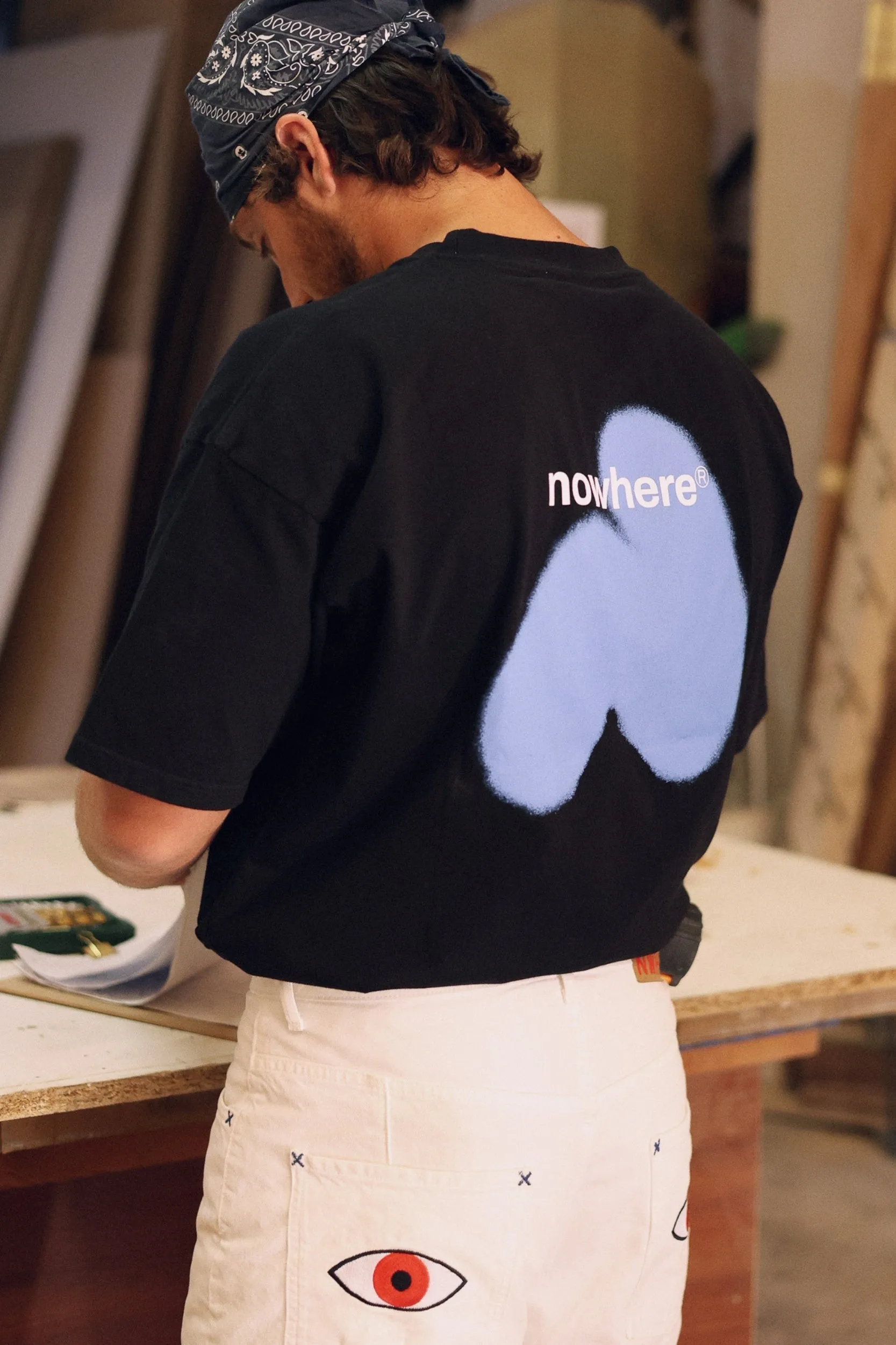 Nwhr Spray T-Shirt Black sold by Ivalo.com