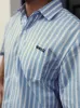 Cropped Oldies Shirt Blue Striped sold by Ivalo.com