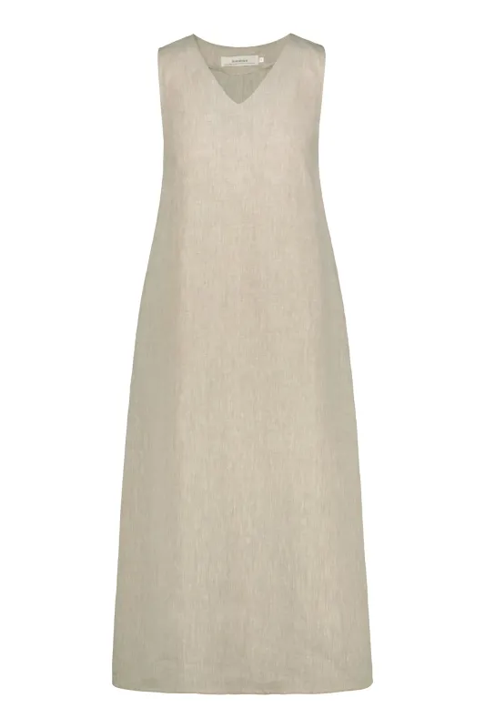 Sandholm Linen Midi Dress Natur sold by Ivalo.com