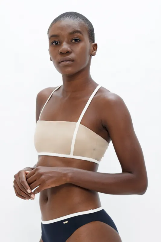 Brisbane Bikini Top Sand sold by Ivalo.com
