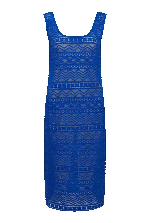 Lago Cotton Dress Sapphire Blue sold by Ivalo.com