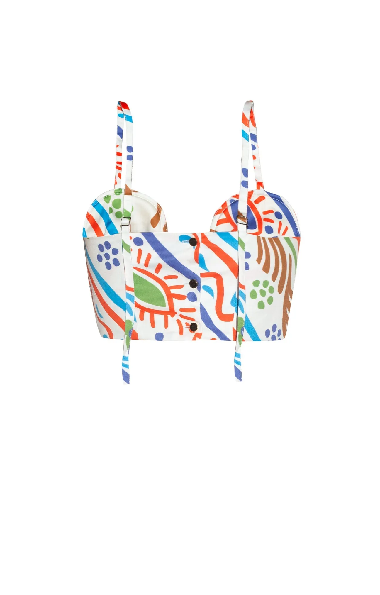 Butykos Bustier Top Folkdoodle White sold by Ivalo.com product image thumbnail 4