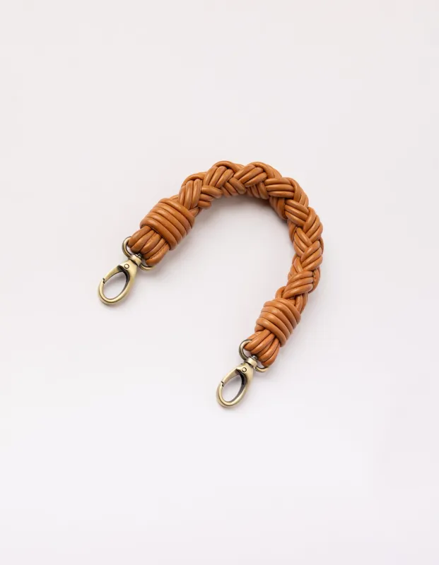 Twisted Handle Soft Grain Leather Wild Oak sold by Ivalo.com