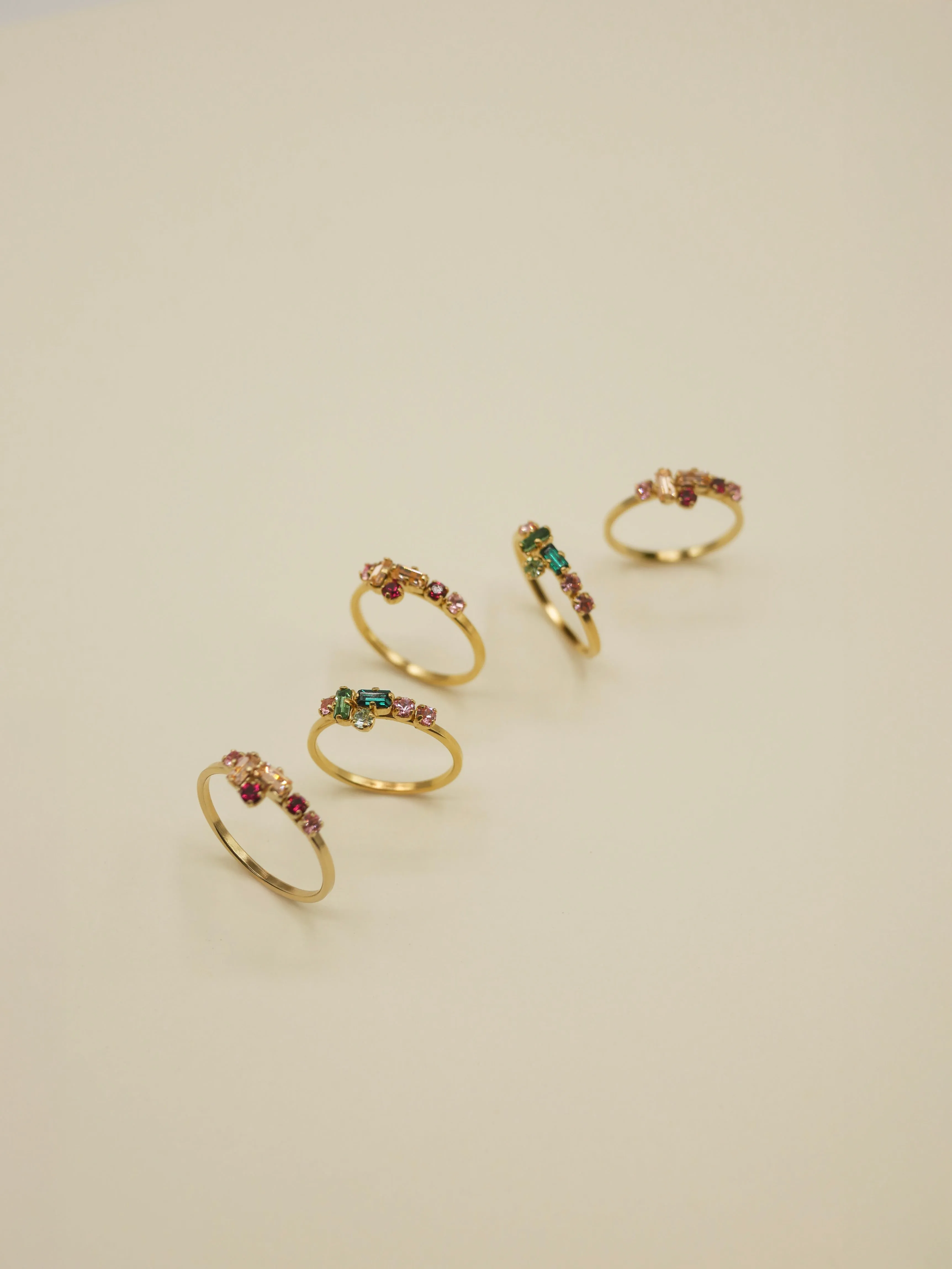 Ulysse Ring Green & Pink sold by Ivalo.com product image thumbnail 2