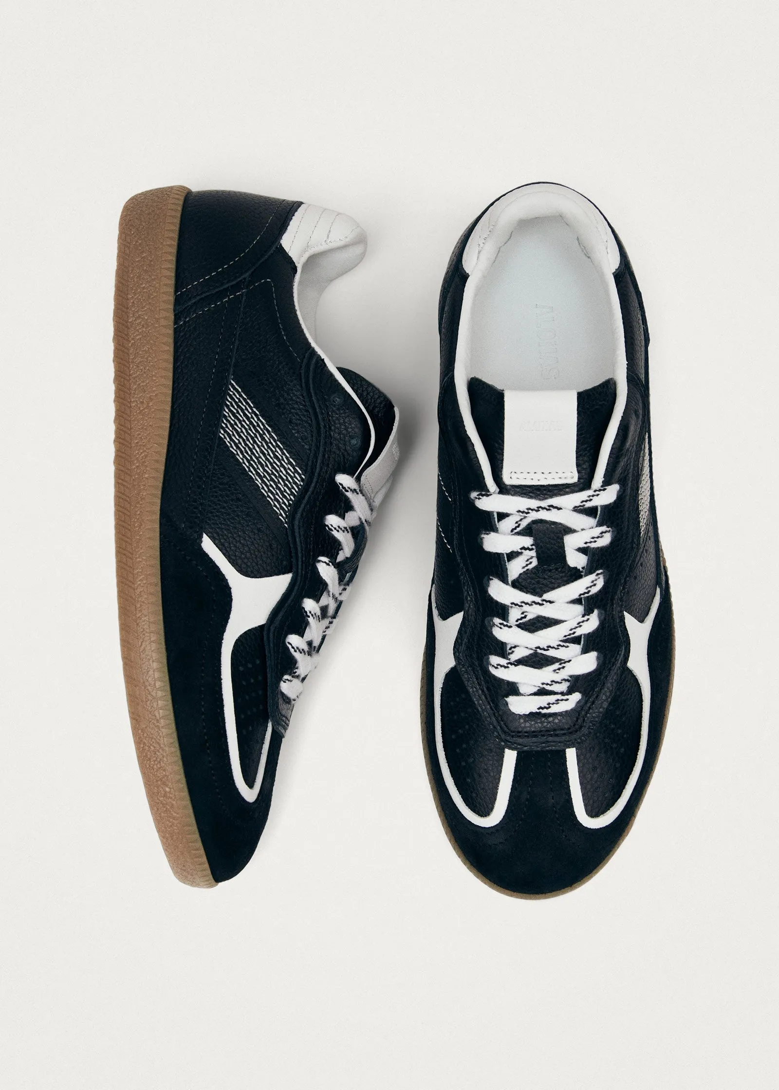 Tb.490 Rife Leather Sneakers Grain Black & White sold by Ivalo.com product image thumbnail 3