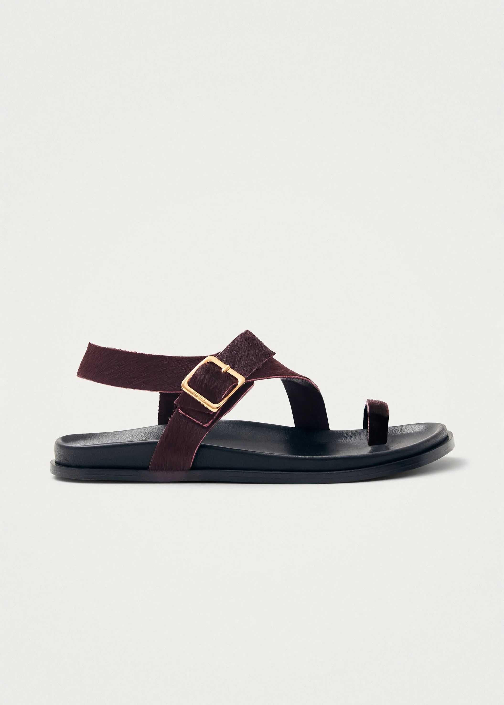 Siren Leather Sandals Soft Burgundy sold by Ivalo.com