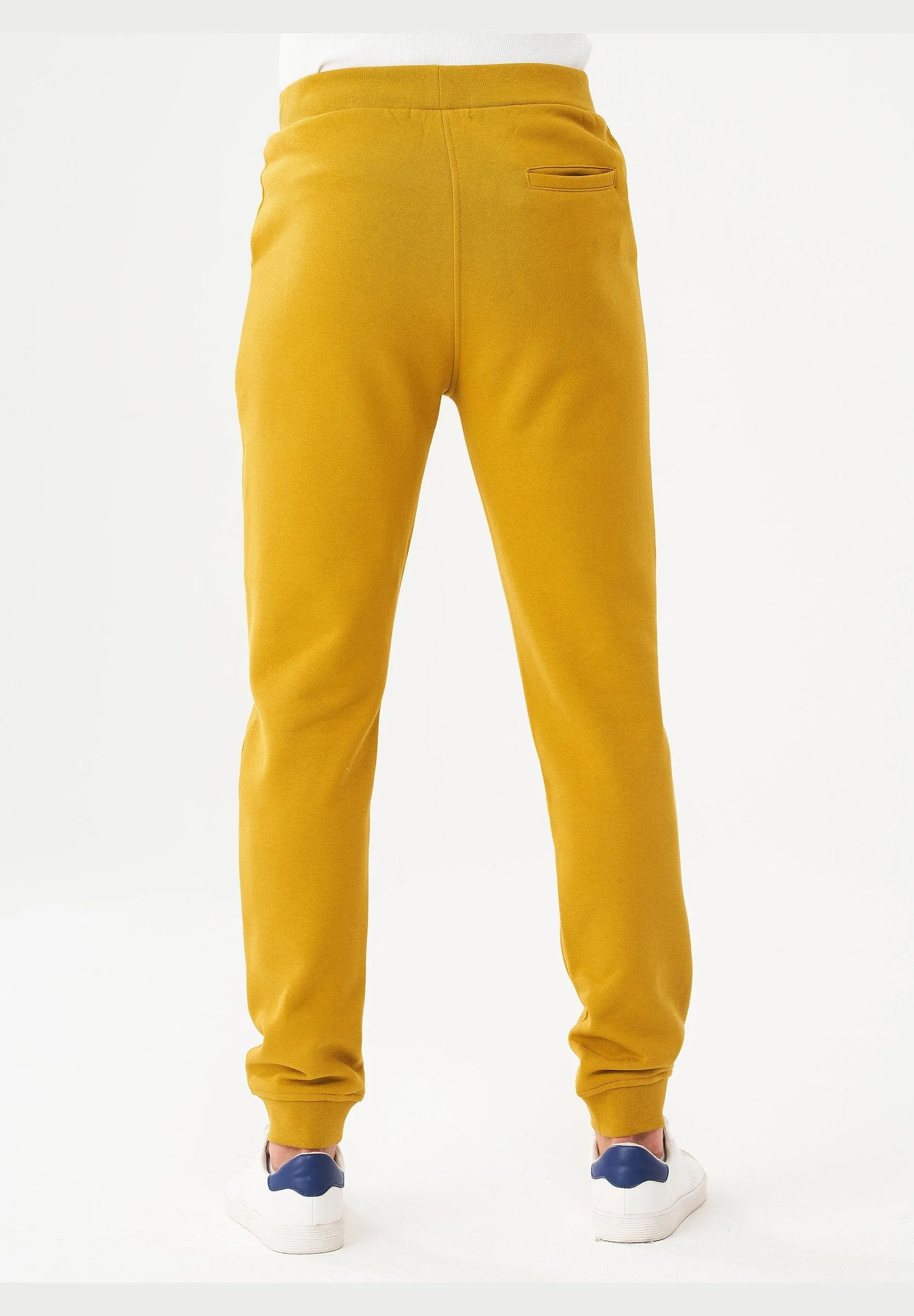Men's Organic Cotton Fleece Sweatpants Tobacco sold by Ivalo.com product image thumbnail 4