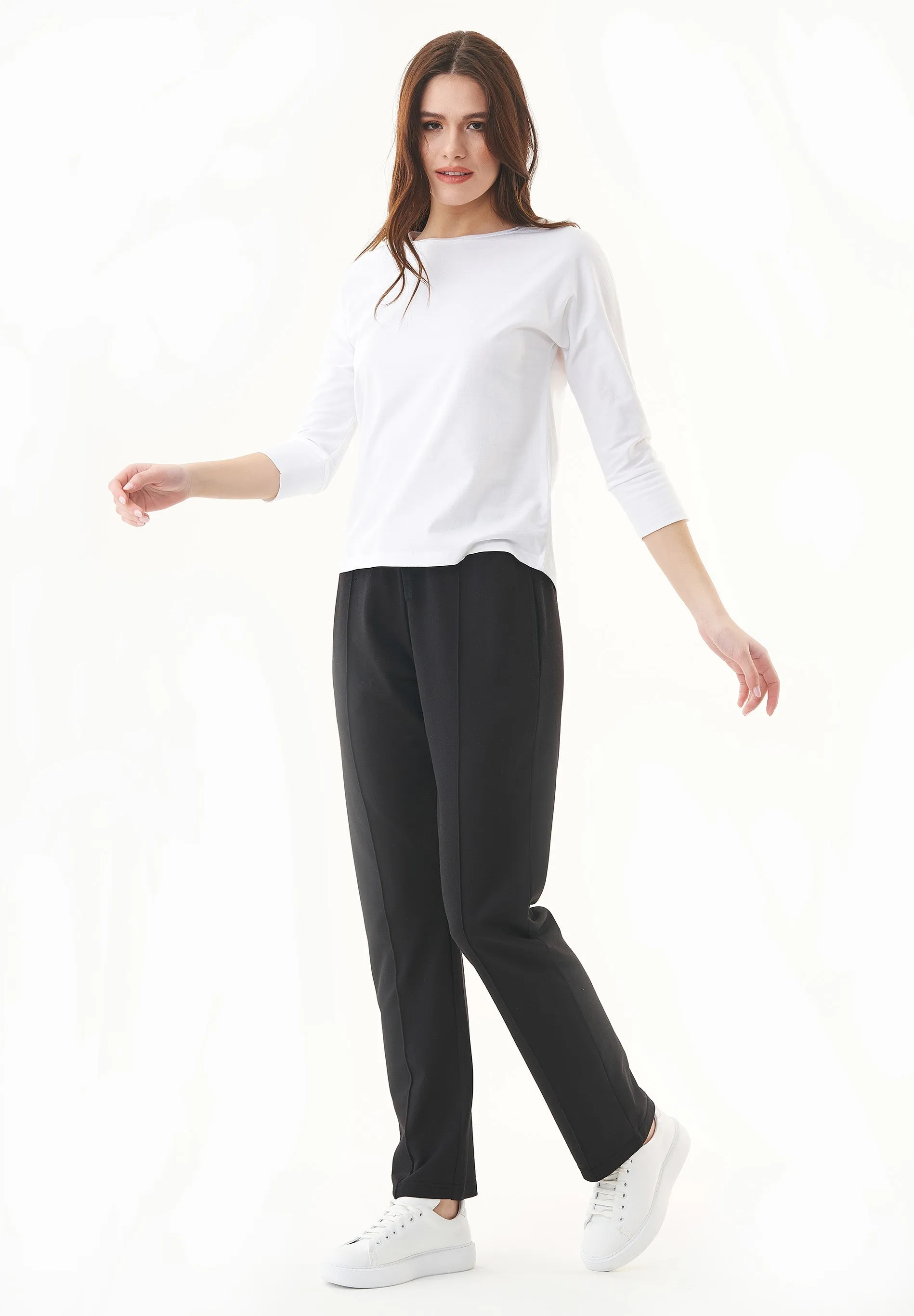 Light Modal Blend Sweatpants Black sold by Ivalo.com product image thumbnail 3