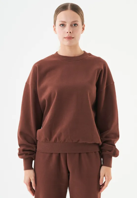 Buket Soft Touch Organic Cotton Sweatshirt Coffee Brown sold by Ivalo.com
