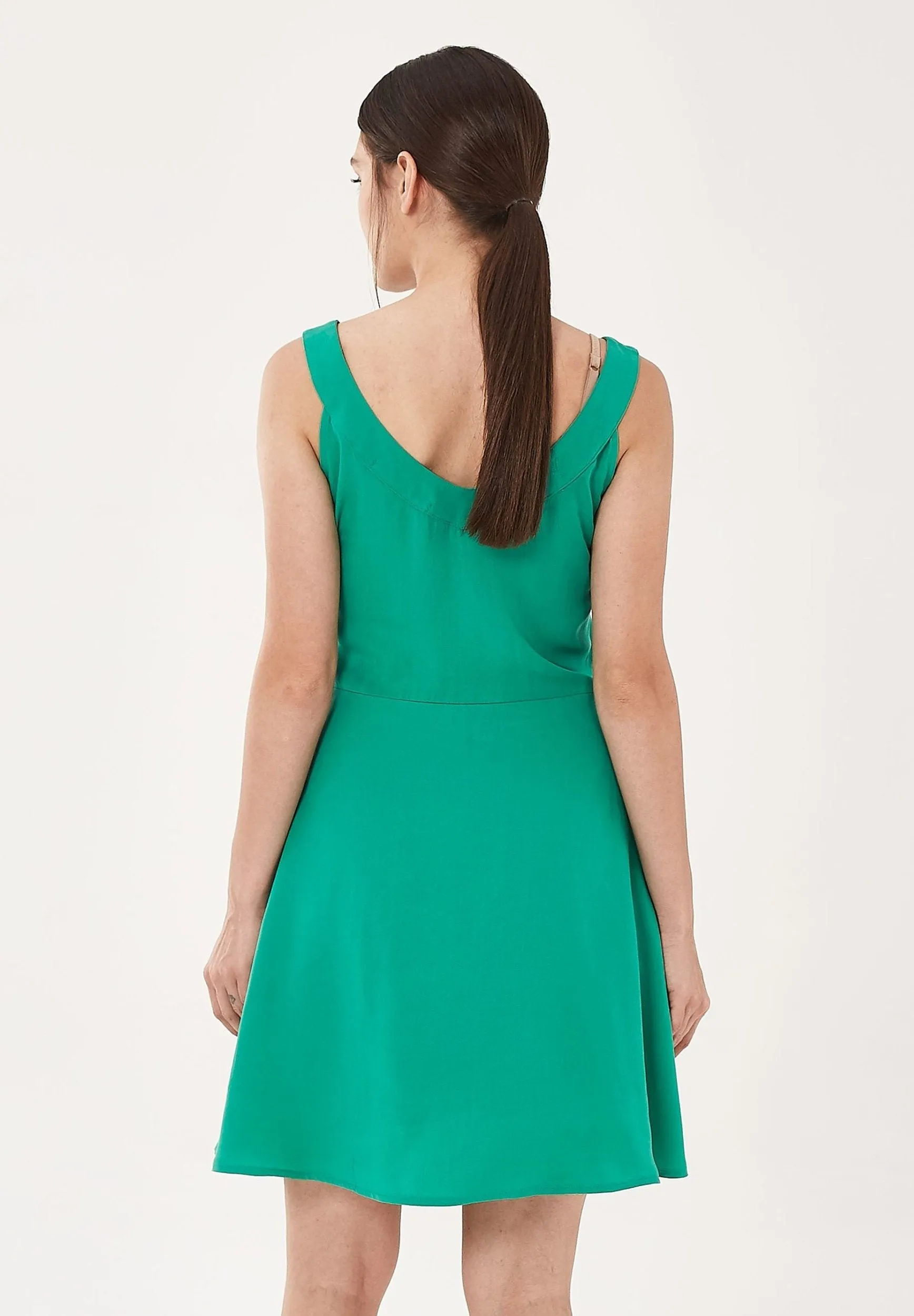 Flowing Lyocell Dress Emerald sold by Ivalo.com product image thumbnail 2