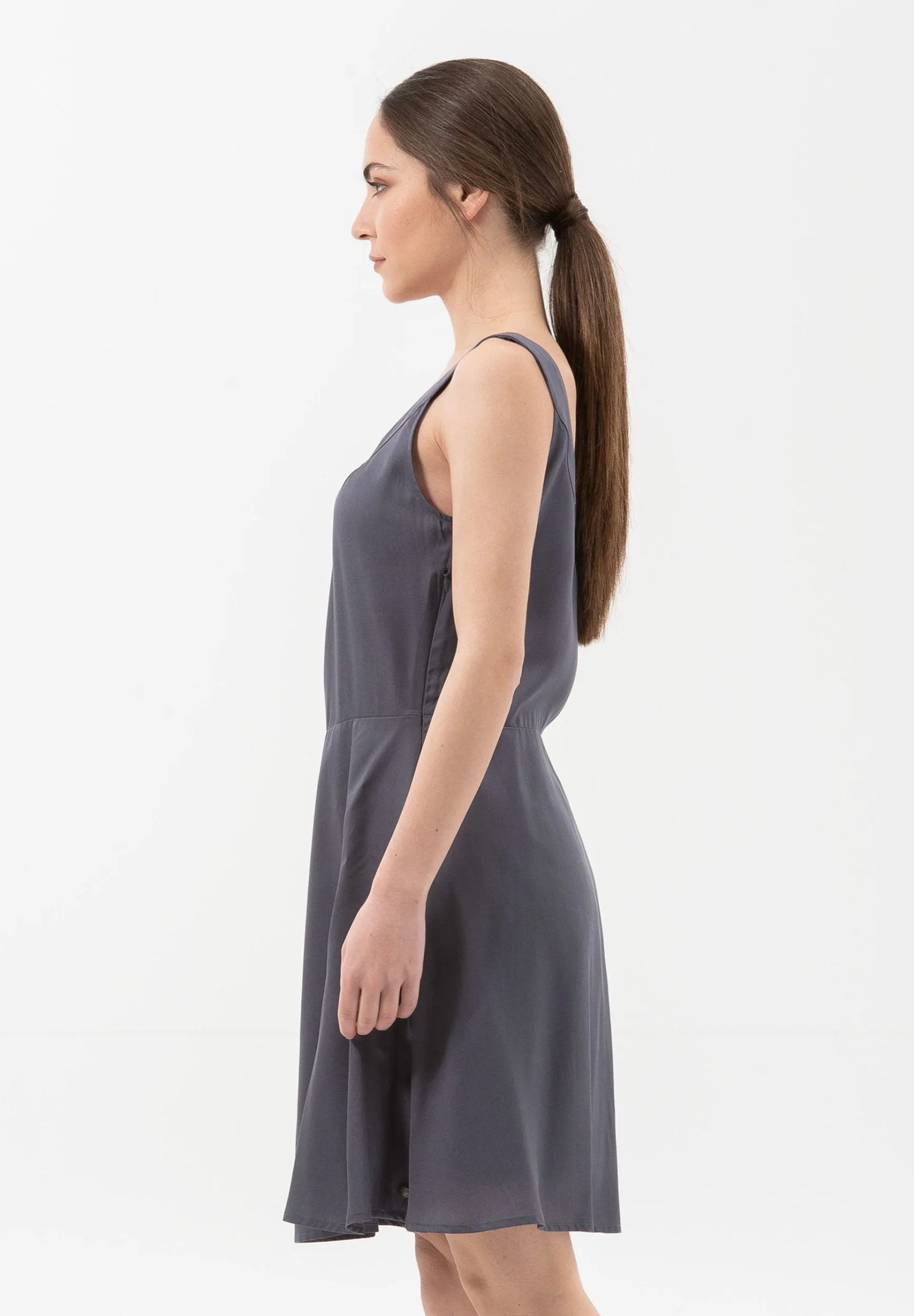 Flowing Lyocell Dress Steel sold by Ivalo.com product image thumbnail 4