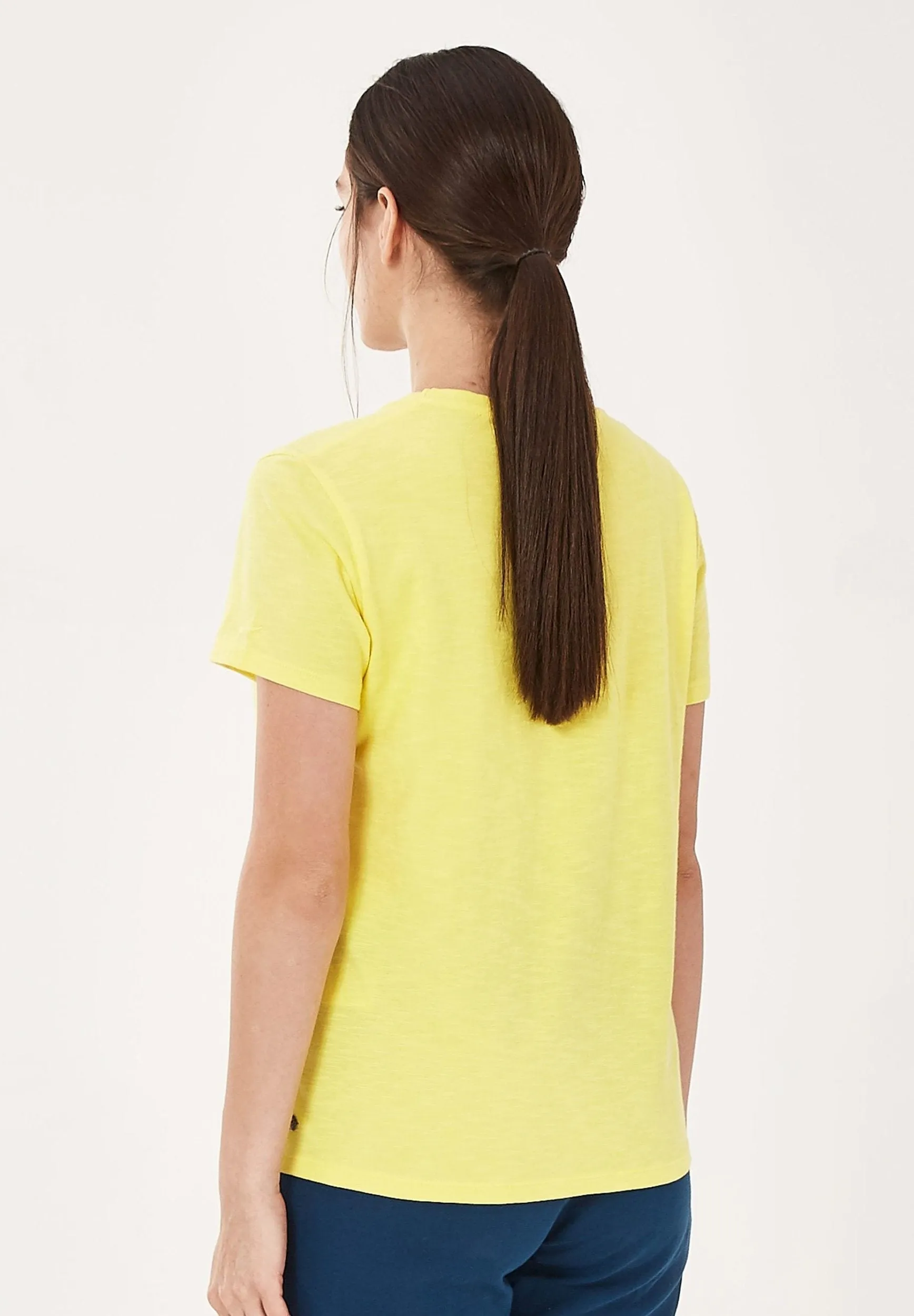 Women's Basic V-Neck T-Shirt Lemonade sold by Ivalo.com product image thumbnail 2