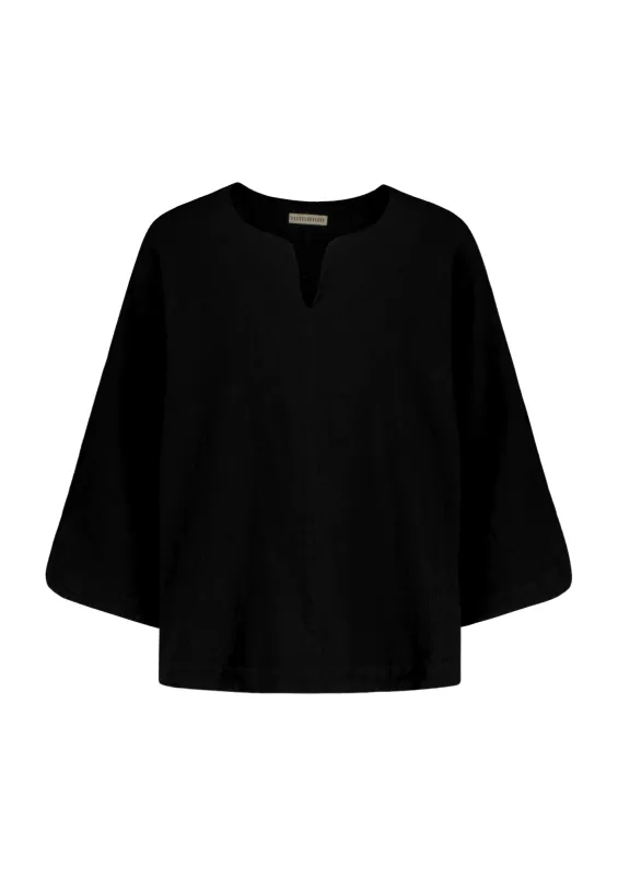 Lappo Ecovero Shirt Raven Black sold by Ivalo.com