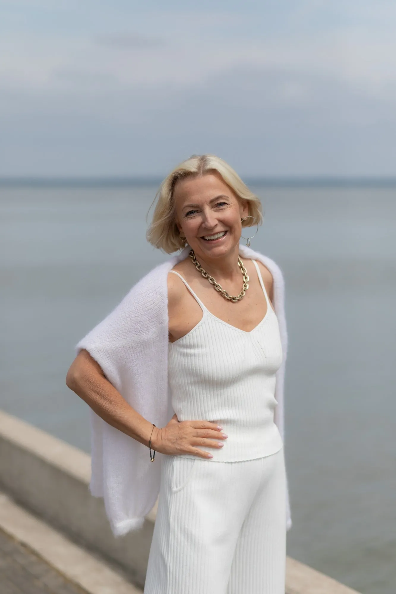 Sotto Ribbed Top White sold by Ivalo.com product image thumbnail 5