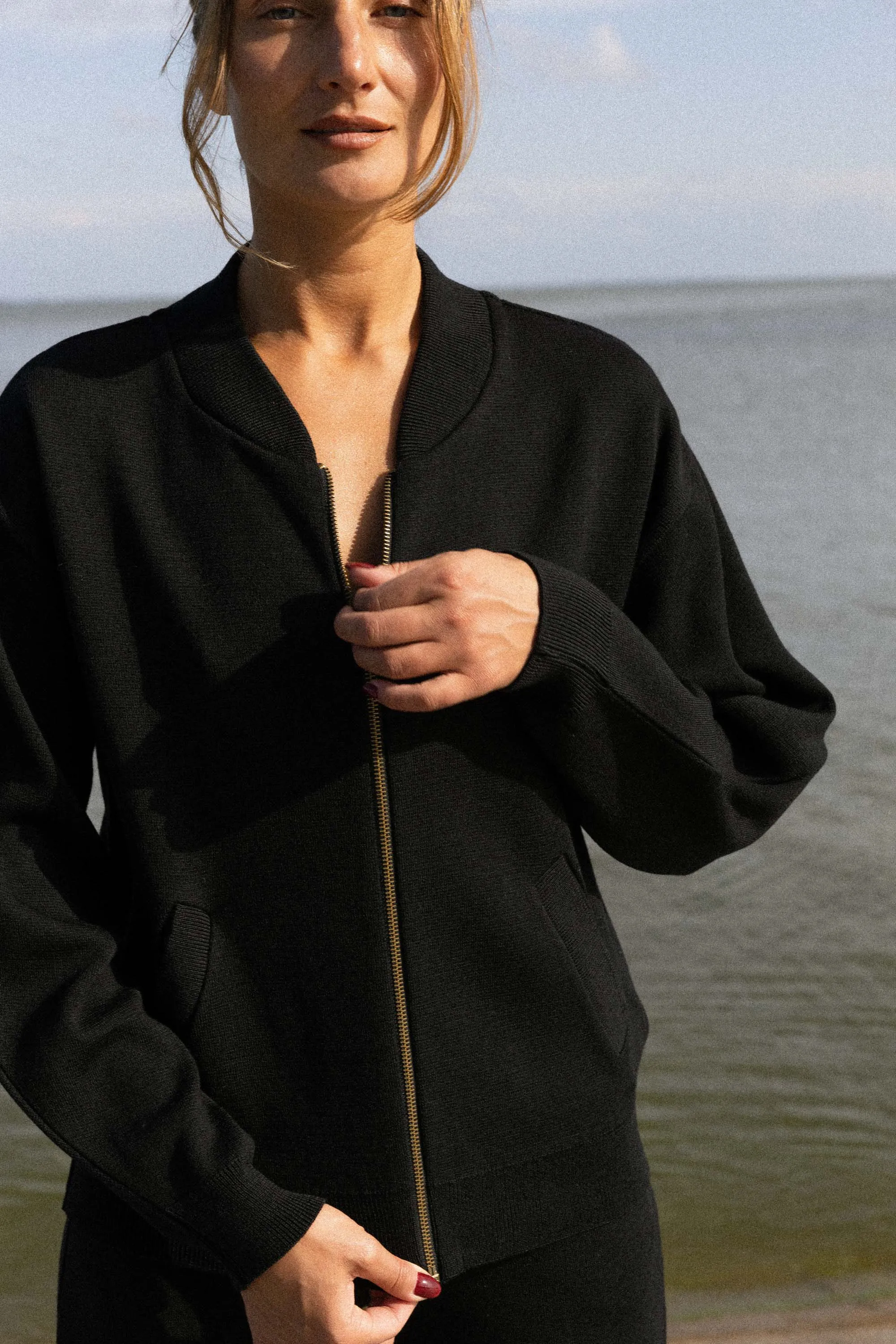 Onda Merino Bomber Jacket Black sold by Ivalo.com product image thumbnail 5