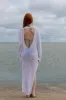 Mare Linen Long Dress White sold by Ivalo.com