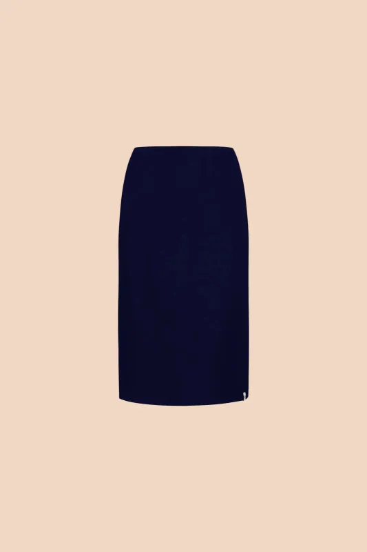 Comfy Pencil Skirt Dark Blue sold by Ivalo.com
