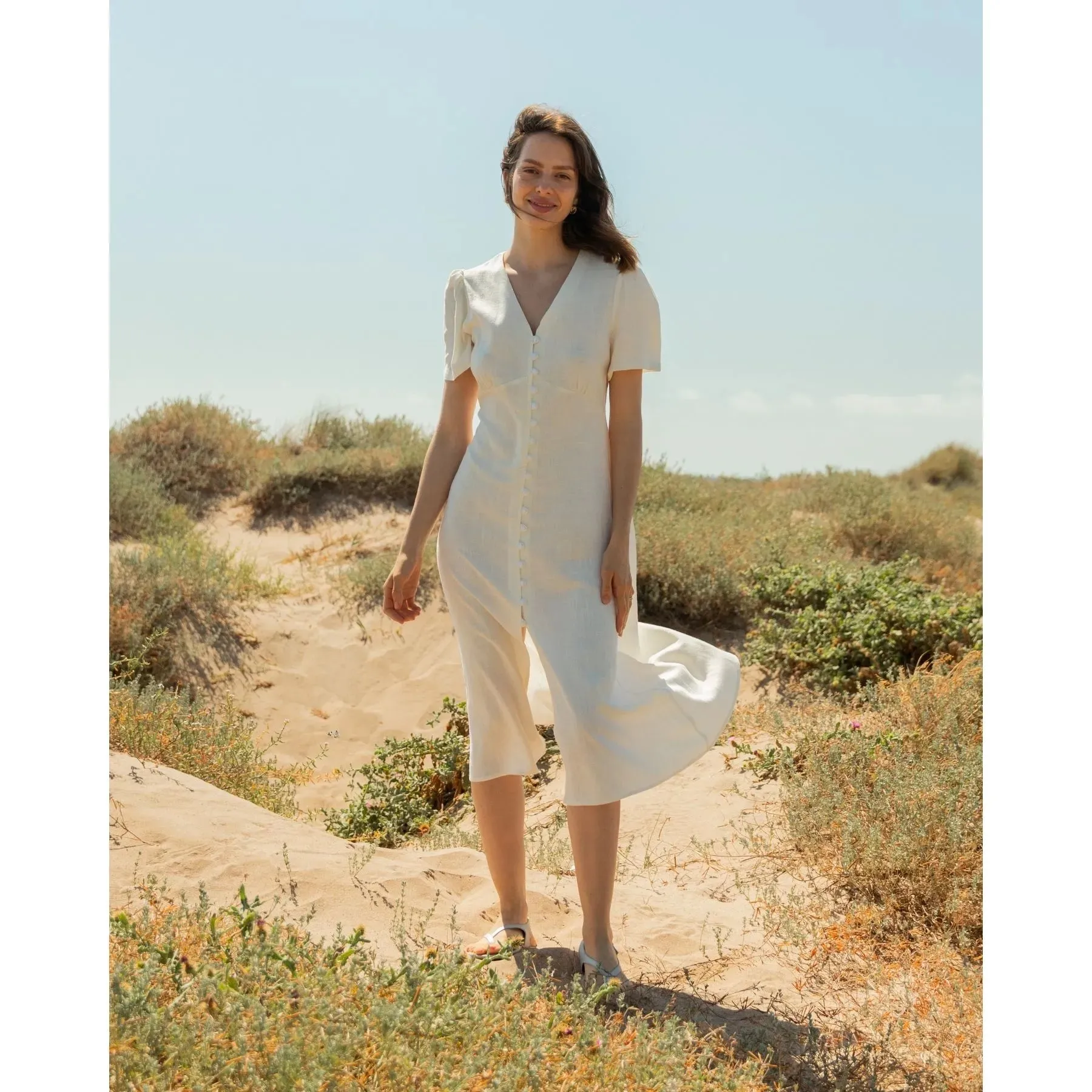 Macarella Dress White sold by Ivalo.com