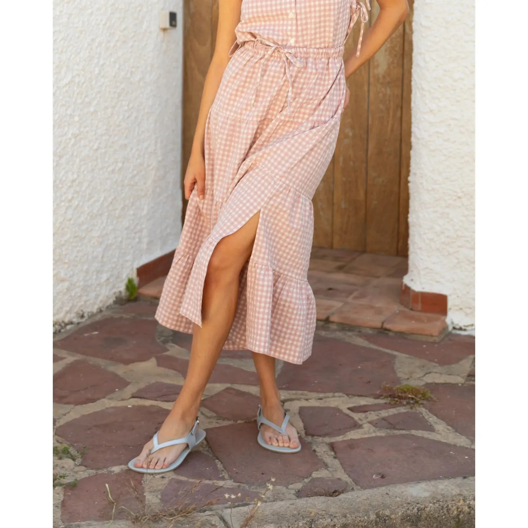Breeze Skirt Pink Gingham sold by Ivalo.com product image thumbnail 4