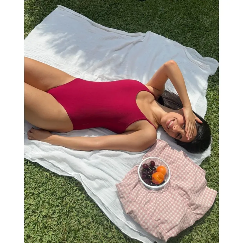 Copacabana Swimsuit Burgundy sold by Ivalo.com