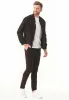 Men's Corduroy Bomber Jacket Espresso sold by Ivalo.com