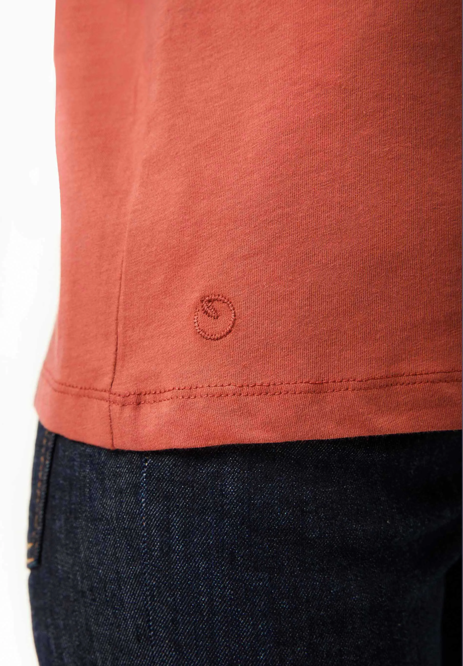 Women's Casual Long-Sleeved T-Shirt Cinnamon sold by Ivalo.com product image thumbnail 5