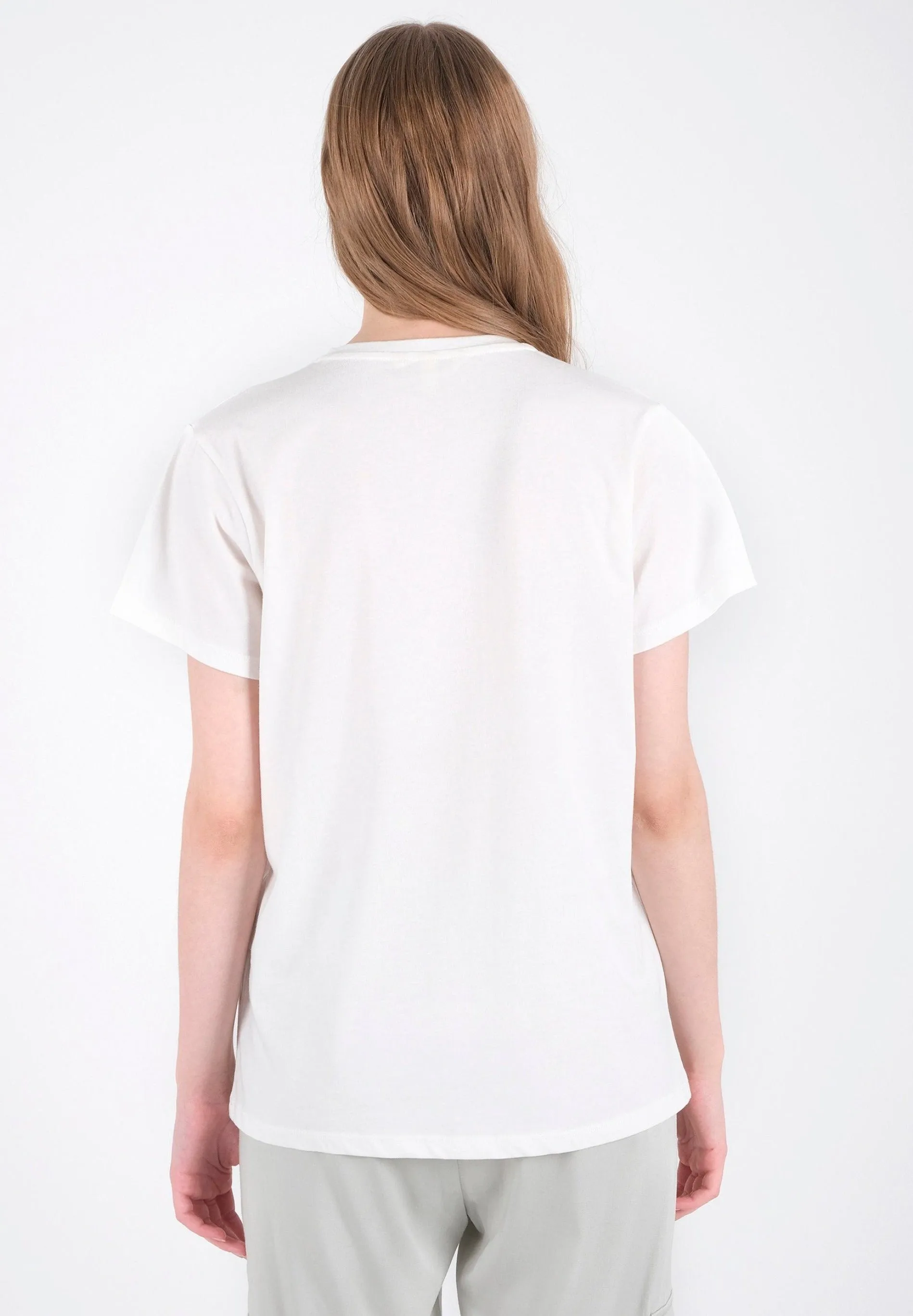 Women's Camouflage Print T-Shirt White sold by Ivalo.com product image thumbnail 2
