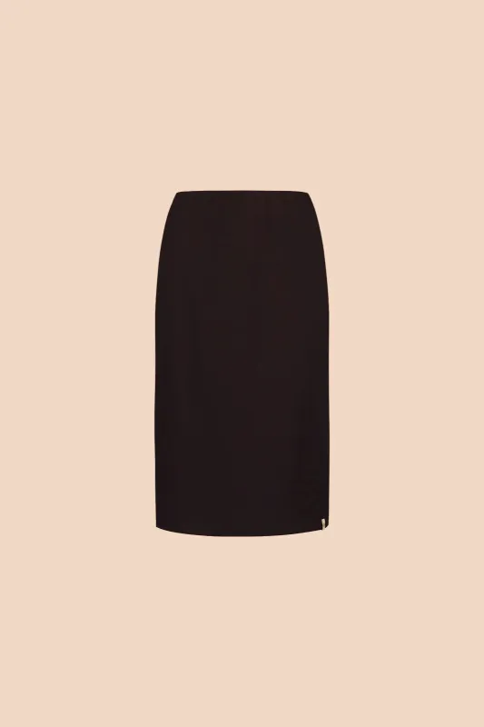 Comfy Pencil Skirt Chocolate sold by Ivalo.com