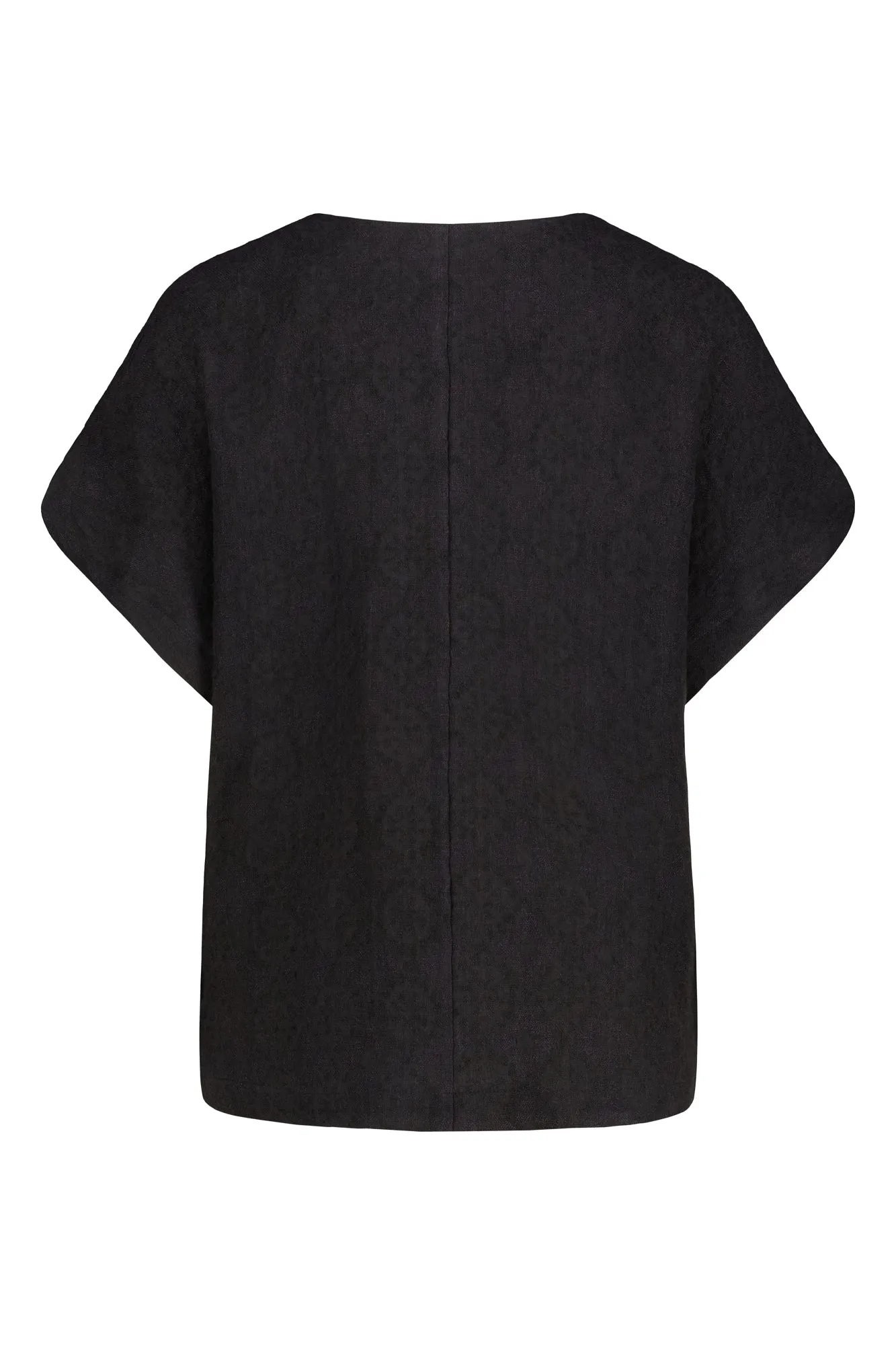 Lappo Linen-Wool Top Raven Black sold by Ivalo.com product image thumbnail 2
