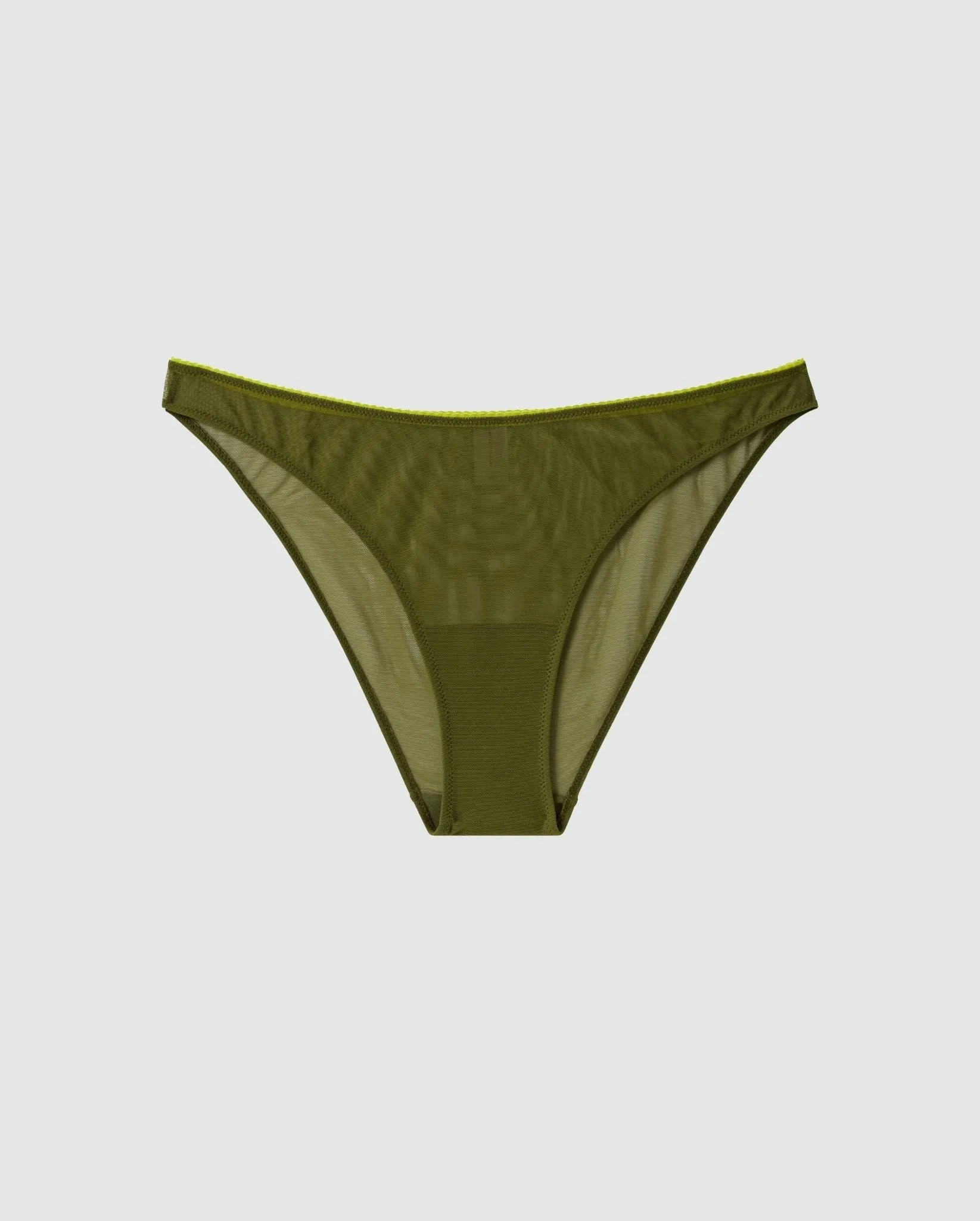 Mesh Bikini Briefs Olive sold by Ivalo.com