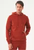 Men's Organic Cotton Hoodie With Kangaroo Pocket Ginger sold by Ivalo.com