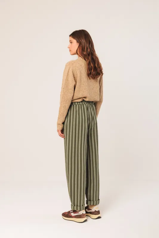 Baggy Elastic Pants Green sold by Ivalo.com