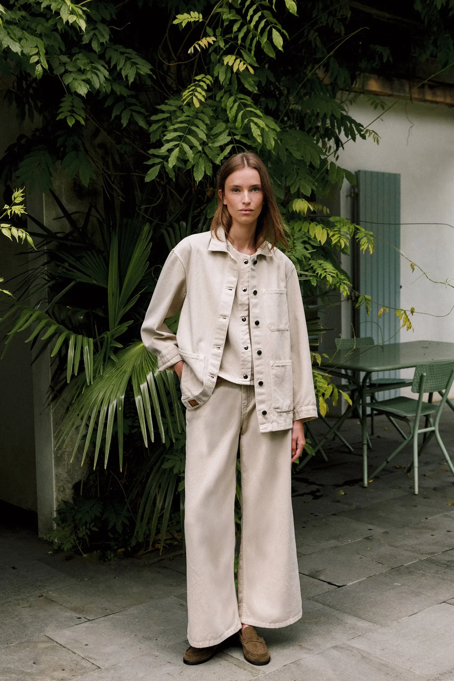 Wide-Leg Pants Beige sold by Ivalo.com product image thumbnail 3