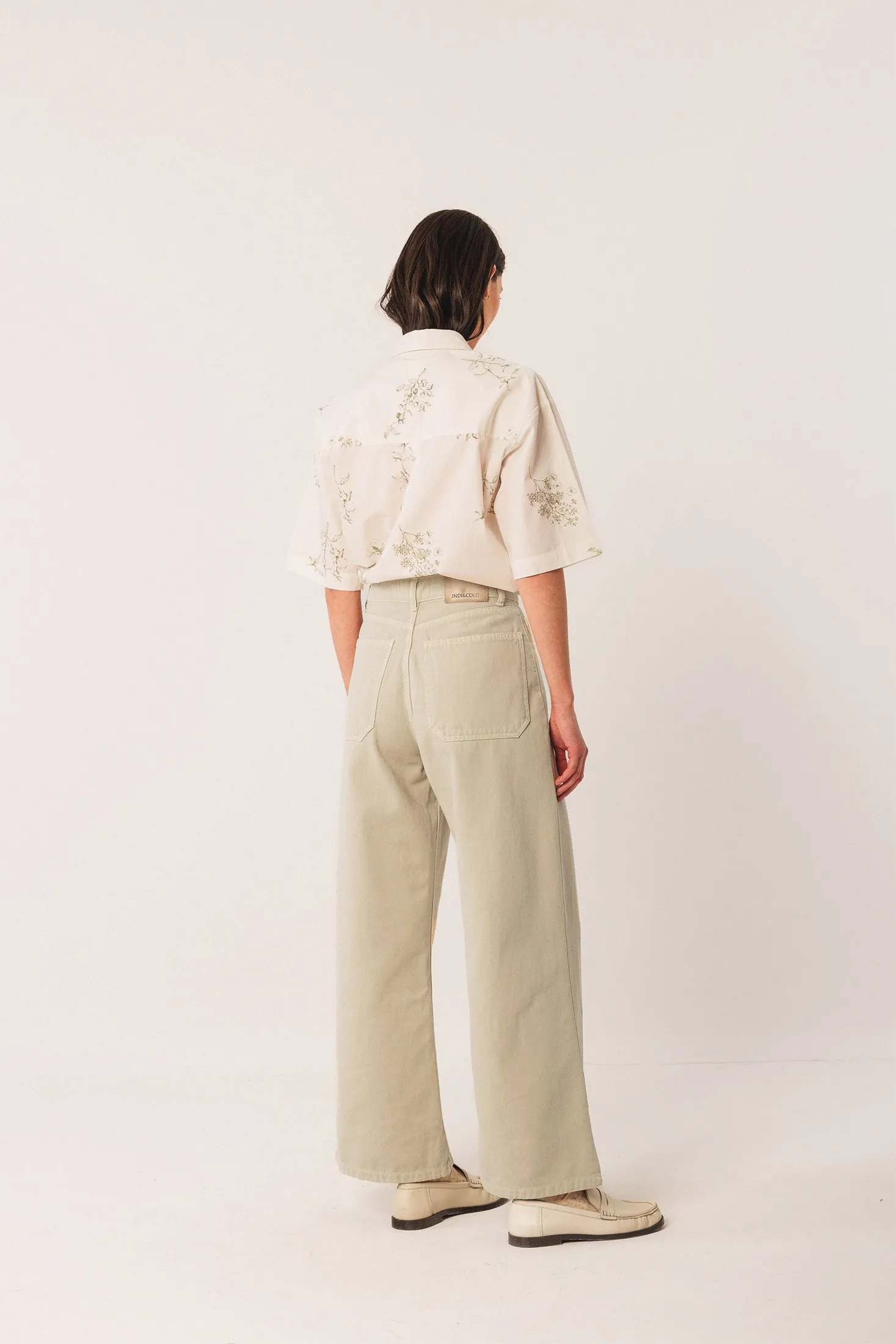 Wide-Leg Pants Beige sold by Ivalo.com product image thumbnail 2