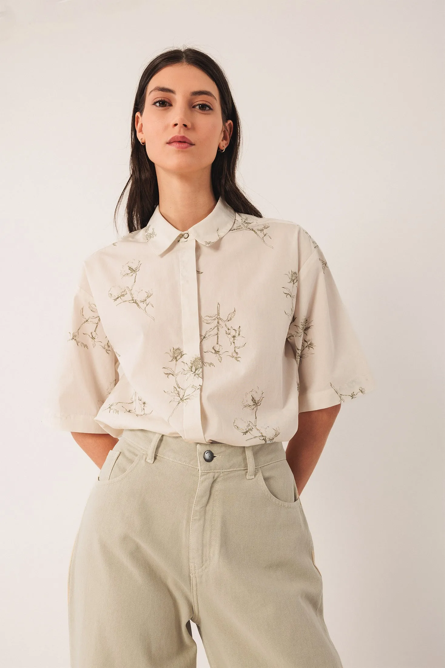 Wide-Leg Pants Beige sold by Ivalo.com product image thumbnail 4