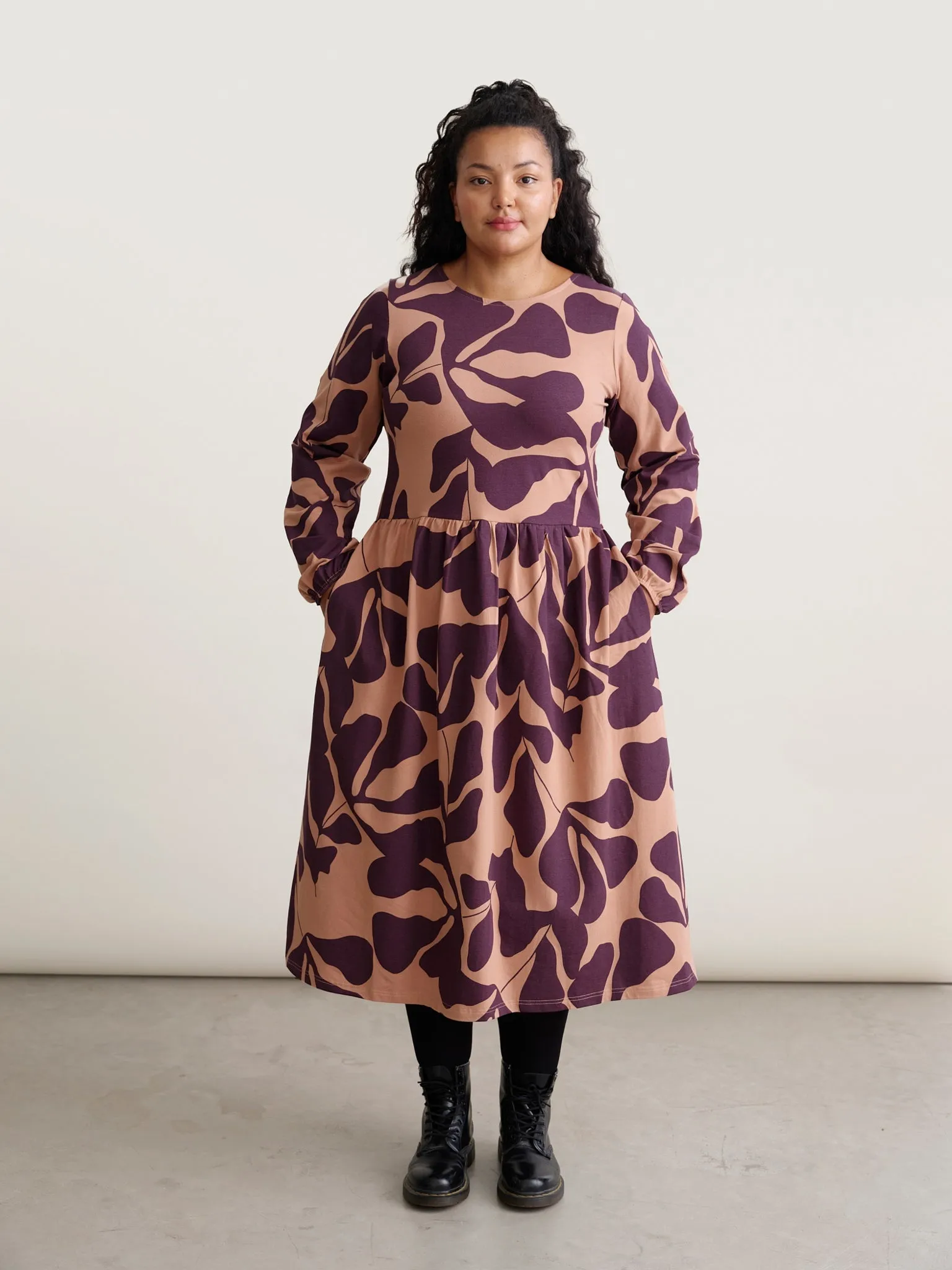 Leaf Dress Purple sold by Ivalo.com product image thumbnail 5