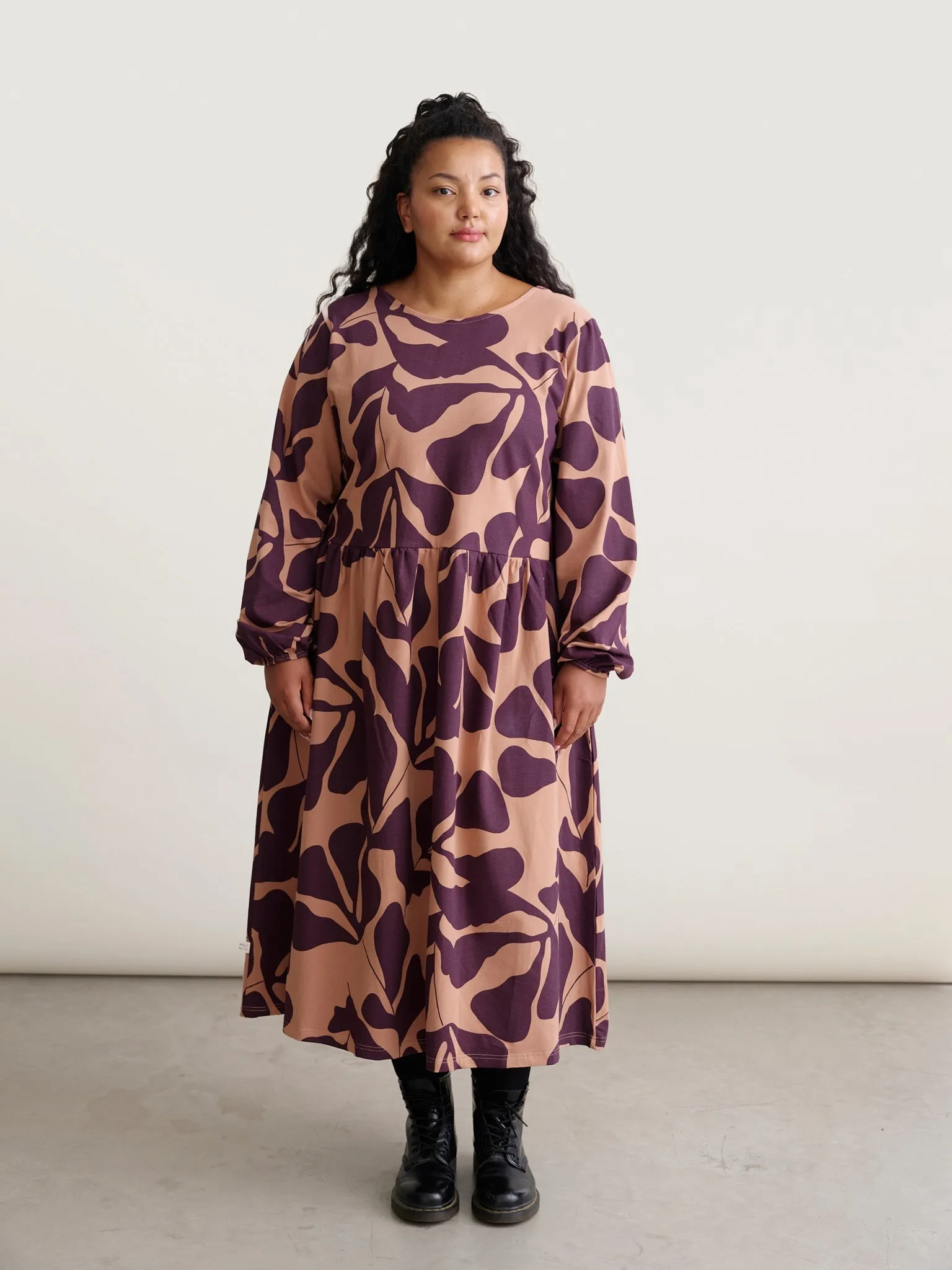 Leaf Dress Purple sold by Ivalo.com