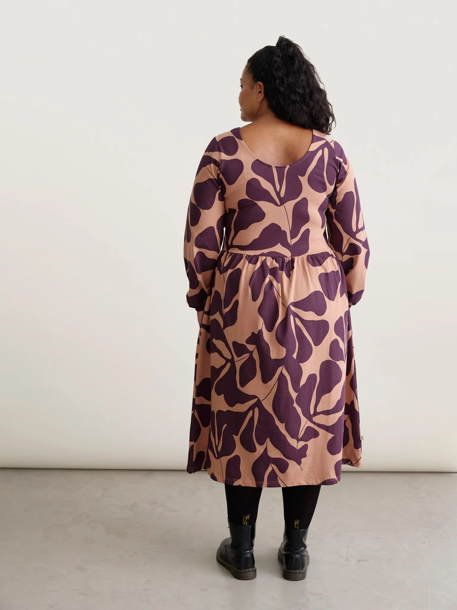 Leaf Dress Purple sold by Ivalo.com product image thumbnail 4