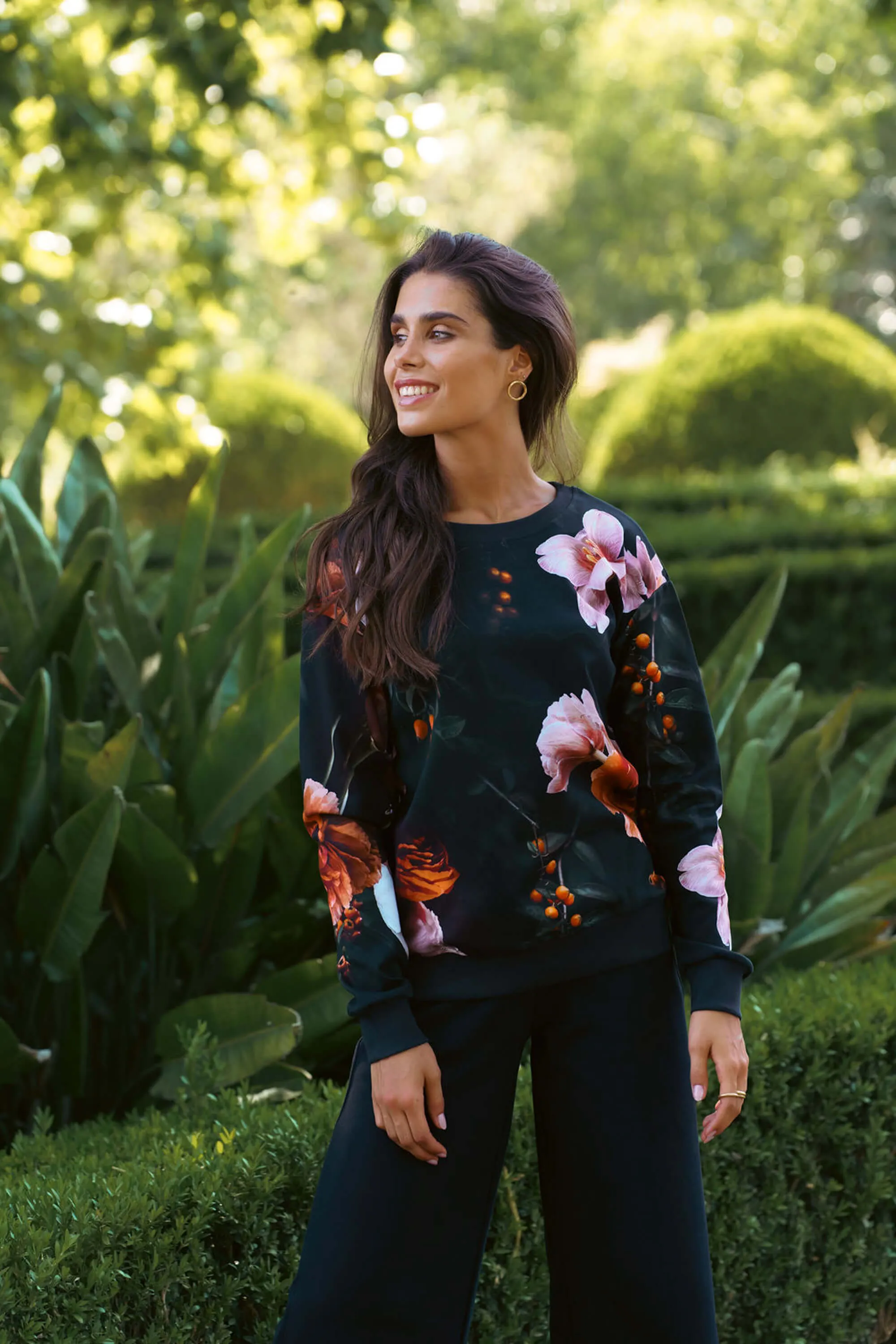 Casual Chic Print Shirt Copper Flower sold by Ivalo.com product image thumbnail 5