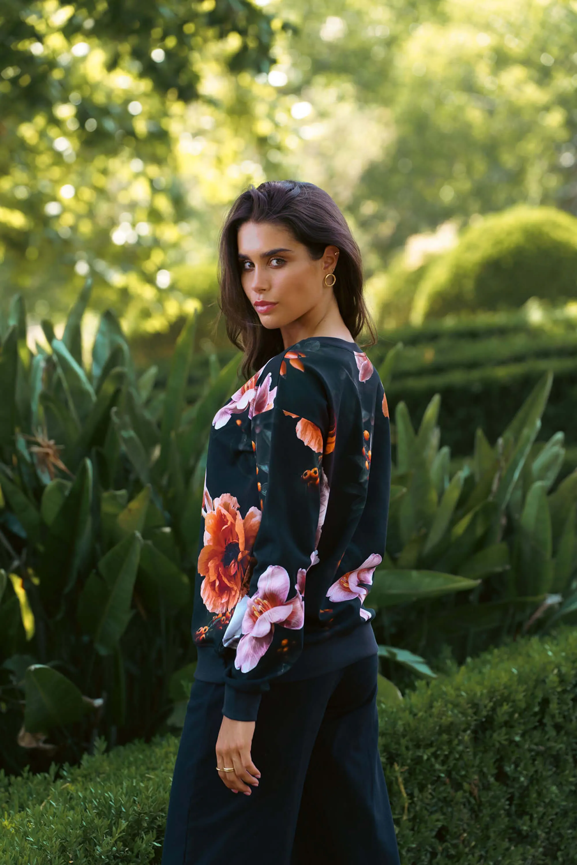 Casual Chic Print Shirt Copper Flower sold by Ivalo.com product image thumbnail 3