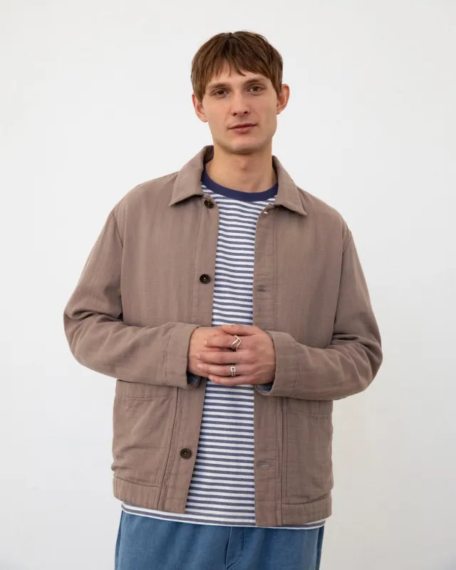Light Overjacket Washed Brown sold by Ivalo.com