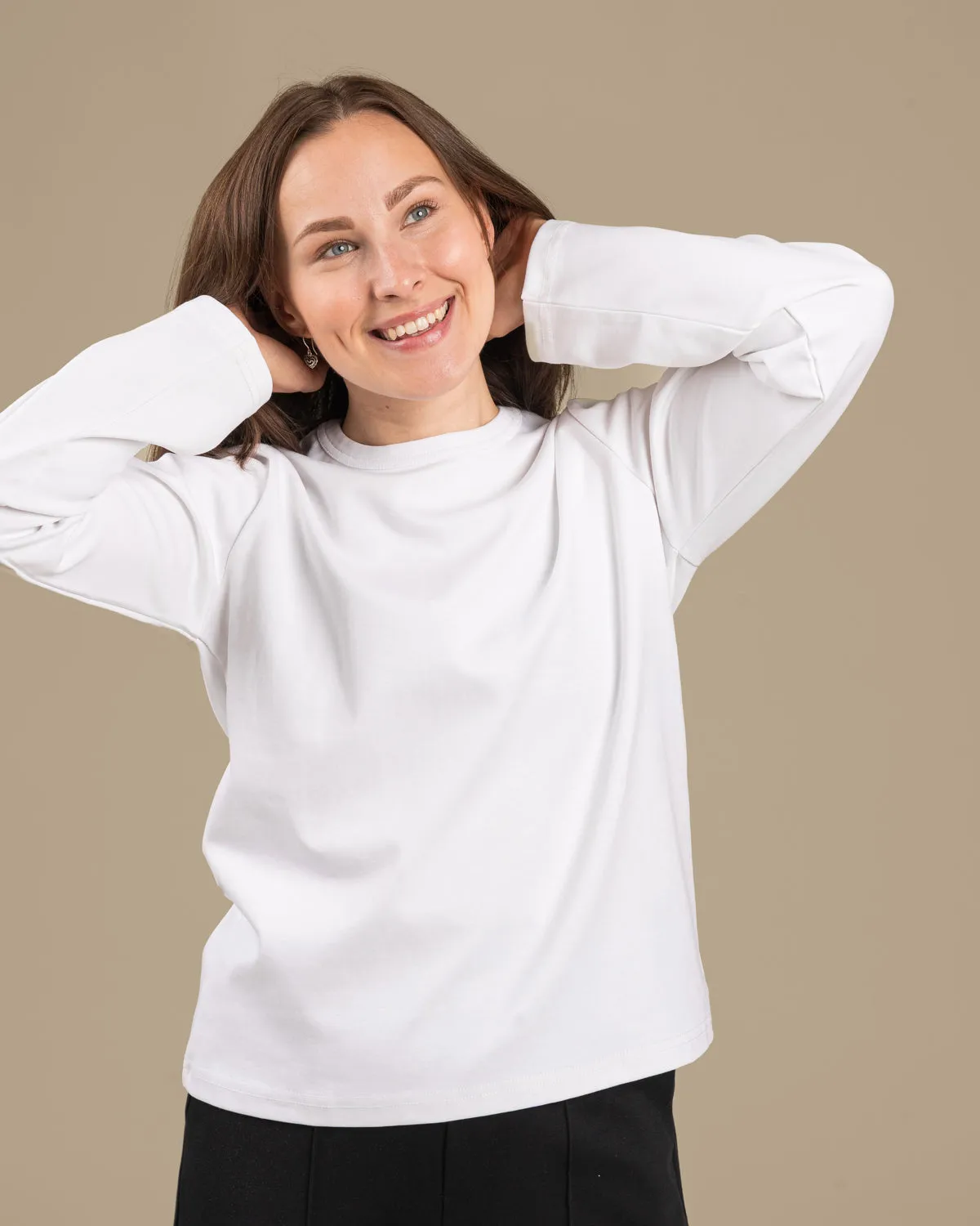 Arki Long Sleeve T-Shirt White sold by Ivalo.com product image thumbnail 4