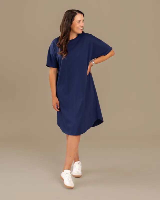 T-Shirt Dress Ocean Blue sold by Ivalo.com